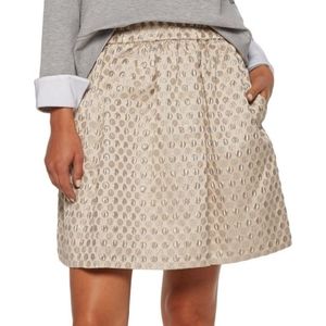 Marc Jacobs Romy Metallic Jacquard Skirt
